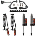 Camburg 2024 Ford Ranger 2wd/4wd KINETIK Performance Billet Uniball Upper Arms (GRAY)