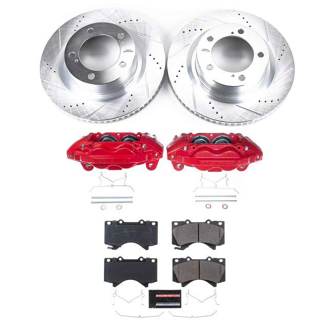 Power Stop 16-21 Toyota Sequoia Front Z23 Evolution Sport Brake Kit w/Calipers