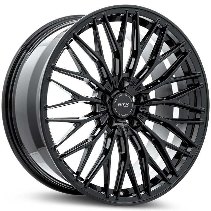 RS08F 22X9 5X120 ET40 CB72.6 GLOSS BLACK