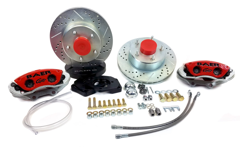 11" CLASSIC SERIES BRAKE KIT FRT RED