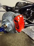 11IN CLSC BRAKE SYS FRT RED 5568 CHEVY