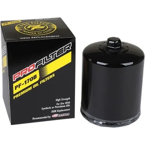 ProFilter Harley Spin-On Black Various Performance Oil Filter