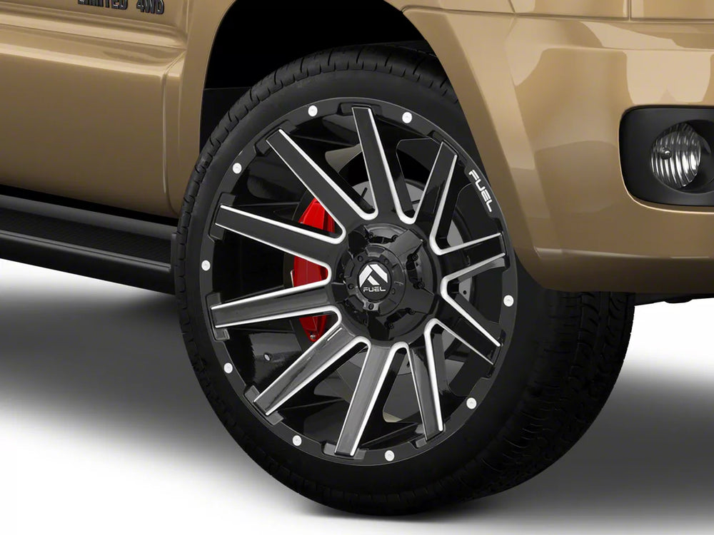 D615 24X14 6X135/5.5 GL-BLK-MIL -75