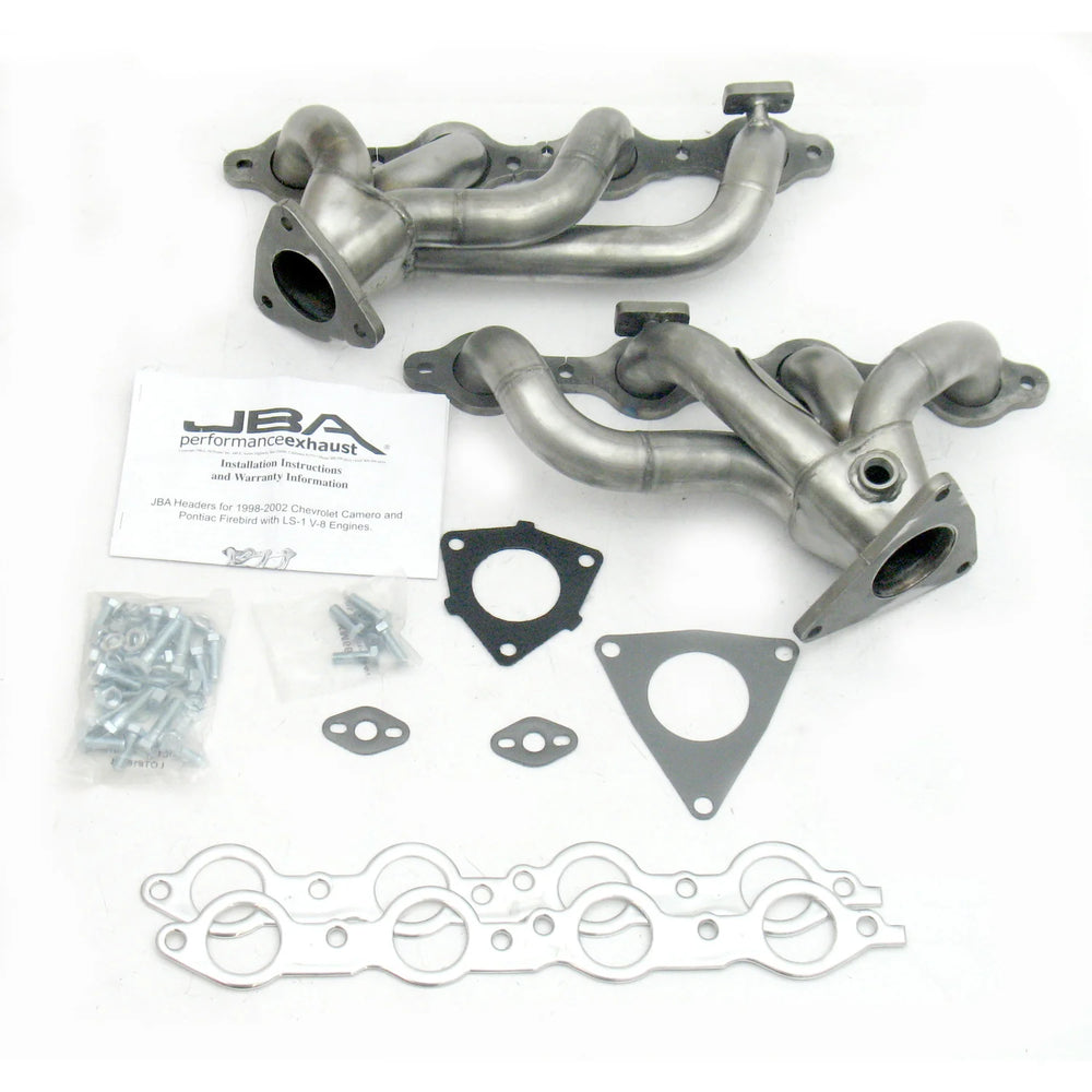 JBA 01-02 Camaro/Firebird LS1 1 5/8in Header Shorty Stainless Steel