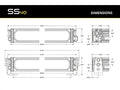 Diode Dynamics SS40 Sport White Flood Standard ABL (one)