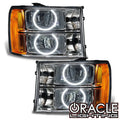 Oracle Lighting 07-13 GMC Sierra Pre-Assembled LED Halo Headlights -UV/Purple