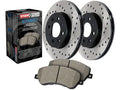 Street Axle Pack - Drilled; Front
