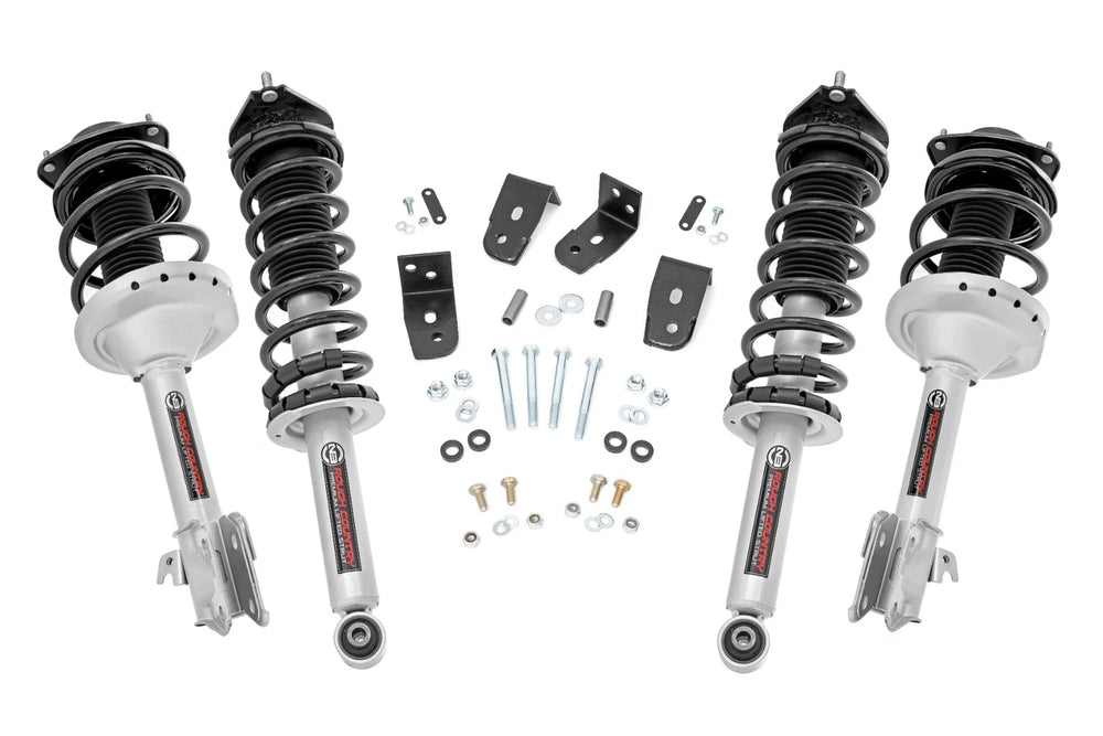 1x 501108 1x 501107 1x 90501BOX1 2 Inch Lift Kit Loaded Strut Subaru Forester 4WD (2014-2018)