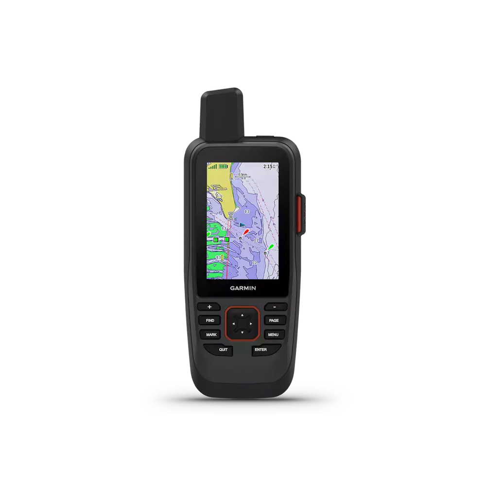 GPS-HH, GPSMAP 86SCI, SATCOMM, BLUE