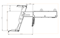 Rock Slide Engineering 17-22 Ford F-250 Super Duty R-STEP 9In Wide Bedstep Attachment Bracket Driver