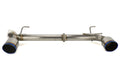 Remark axle-back exhaust close-up