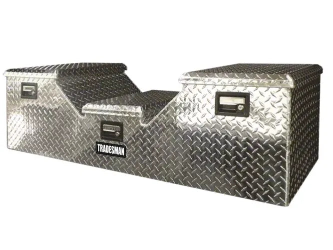 Tradesman Aluminum Flush Mount 5th Wheel Truck Box - Brite
