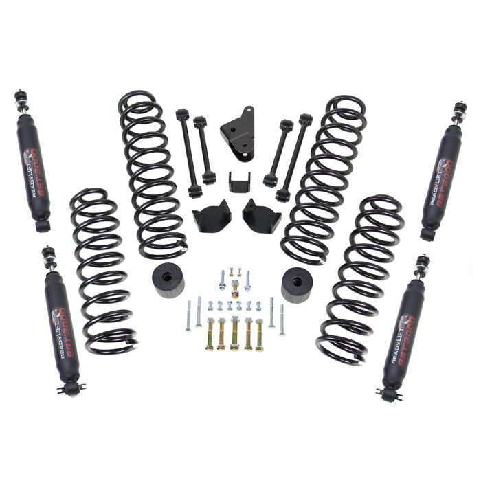 RLS - 4 SST Coil Spring Lift Kit with SST3000 Shocks Fits Jeep JK 2007-2018