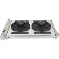 Radiator w/Fans C-10 Trk LS 73-87 Trans Raw