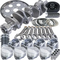 Eagle Chevy 454 1Pc 4.000in Crank 6.135in I-Beam Rods 4.310in Pistons 168 Tooth FP Balanced Assembly