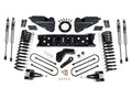 1921 RAM 3500 6.5IN RADIUS ARM BRKT 5 REAR BLOCK W/ OVERLOAD DSL 8BOLT TCASE FOX SHOCKS