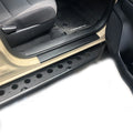 Cali Raised 05-23 Toyota Tacoma Step Ed Rock Sliders - Access Cab W/ No Kick Out/Yes BedLiner /Bed