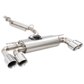 21C VW GOLF R MK8 30SS 3IN CATBACK EXHAUST SYSTEM W/ VAREX GRAY