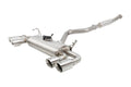 0714 SUBARU WRX STI G3 3IN VAREX EXHAUST SINGLE IN/DUAL OUT 4.5IN QUAD TIPS