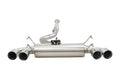 0714 SUBARU WRX STI G3 3IN VAREX EXHAUST SINGLE IN/DUAL OUT 4.5IN QUAD TIPS