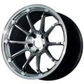 Advan RZ-DF2 Porsche 20x11.0 / +50 ET / 5x130 / 71.6mm Bore / Diamond Cut and Hyper Platinum Black