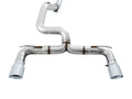 AWE Tuning Ford Focus RS Touring Edition Cat-back Exhaust - Resonated - Diamond Black Tips