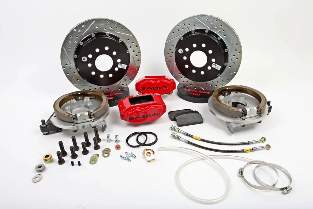 13" SS4+ Brake Sys RR Slvr 82-92 F-body