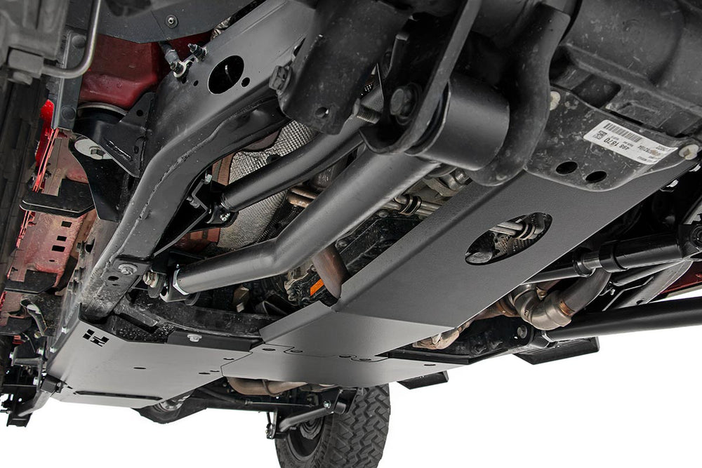 1x 10609 1x 10610 1x 10611 Skid Plate Combo 3.6L Engine T-Case Gas Jeep Wrangler JL (18-19)