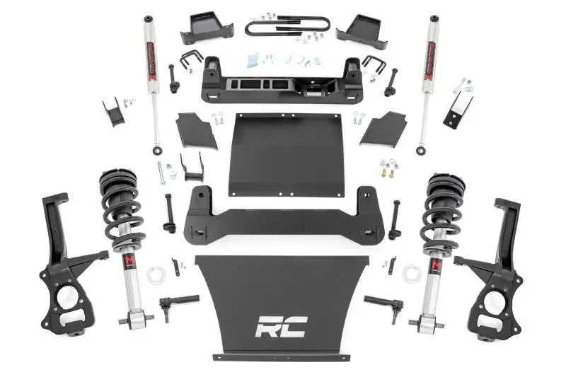 Rough Country 4 Inch Lift Kit AT4 Trailboss M1 M1 Chevy GMC 1500 (25-26) 110340