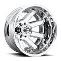 ~(48 lbs. 23X23X11)~ MAVERICK 20x8.25 8x200.00 CHROME PLATED (-201 mm)