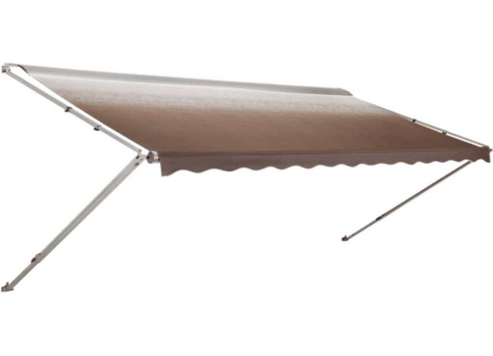 8500 AWNING SANDSTONE 16FT WHITE WEATHERSHIELD / BLACK ENDCAP
