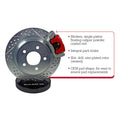 11.65IN CLSC BRAKE SYS RR RED FORD 8.8IN