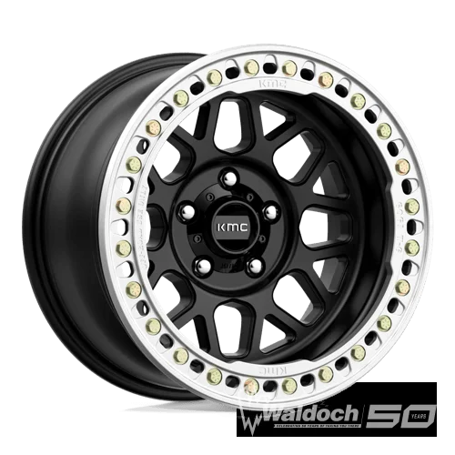 KM235 18X9 BLANK S-BLK 10MM (165-17