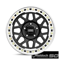 KM235 18X9 BLANK S-BLK 10MM (165-17
