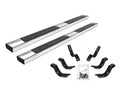 6 Inch OE Xtreme II SideSteps With Mounting Bracket Kit Polished Stainless Steel 2004-2014 Ford F-150 4 Door Go Rhino