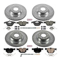 Power Stop 2011 BMW 335d Front & Rear Z26 Street Warrior Brake Kit
