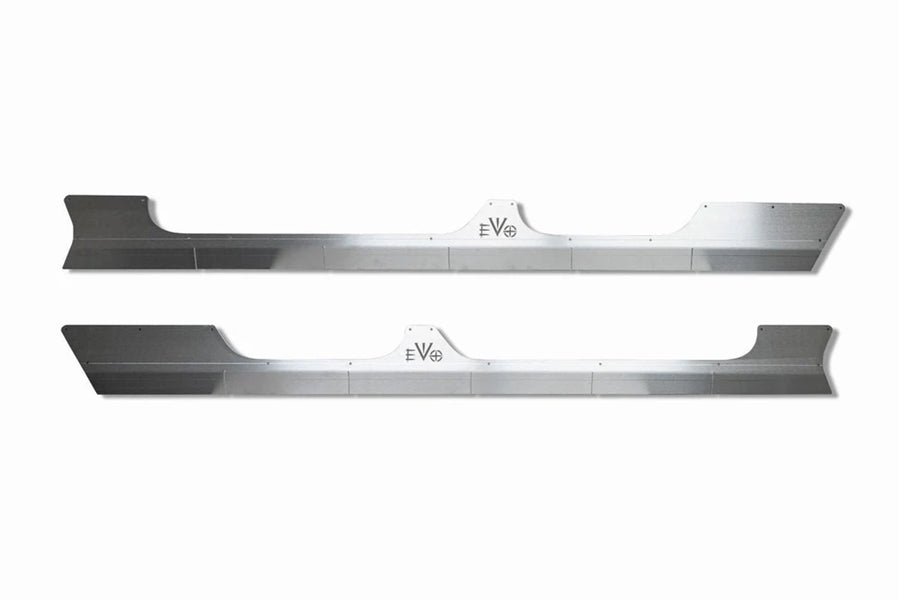 Jeep Gladiator JT Rock Skins Aluminum BOLT ON BLACK