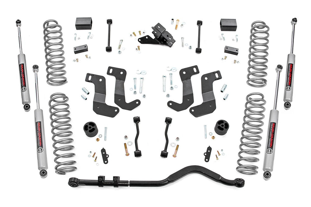 1x 78130BOX1 1x 9403 1x 9420 1x 23218 1x 23217 3.5 Inch Lift Kit C A Drop Diesel Jeep Wrangler JL 4WD (20-21)