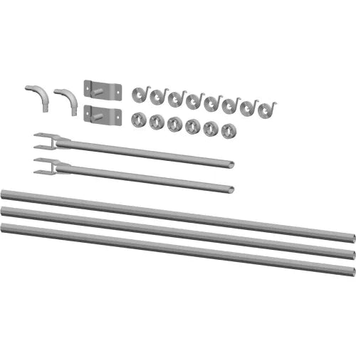 TARP ARM KIT,ALUMINUM,4 SPRING