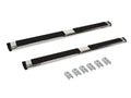 6 Inch OE Xtreme SideSteps With Mounting Bracket Kit Polished Stainless Steel 2019-2026 Silverado/Sierra 1500/2500 HD Extended Cab Go Rhino