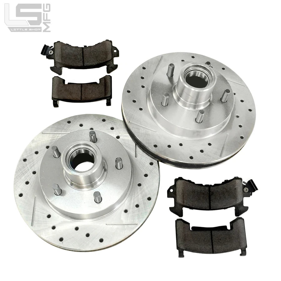 6472 ABODY IRONSPORT BRAKE SYS W/ PARK (NONSTAGGERED) 11.65IN X .705IN REA