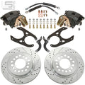 6472 ABODY IRONSPORT BRAKE SYS W/ PARK (NONSTAGGERED) 11.65IN X .705IN REA