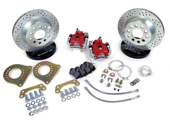 6387 CHEVY/GMC 2WD TRUCKS CLASSIC SERIES REAR BRAKE KIT 13IN 5X5.00 BOLT RED