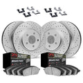 DFC 07-22 Lexus LX570 Front & Rear Drill/Slot Geoperf Rotors Ultimate Duty Perf Pads w/Hardware