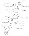 HKS 93-98 Nissan Silvia S14 SR20DET Hi-Power Exhaust