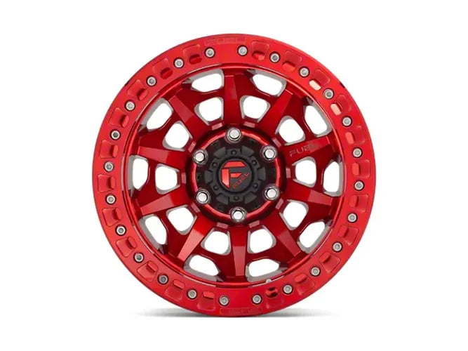 ~(39 lbs. 20X20X12)~ COVERT BL - OFF ROAD ONLY 17x9 5x127.00 CANDY RED (-15 mm)
