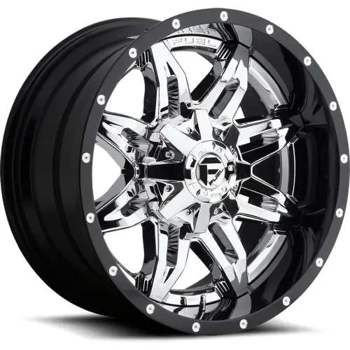 Fuel Wheels black auto part