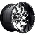 Fuel Wheels black auto part