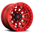 Fuel Wheels red auto part