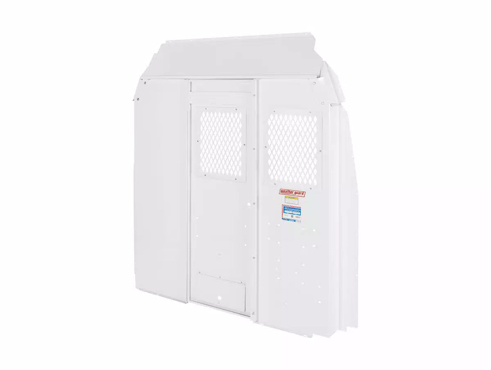 SPRINTER MID/HIGHROOF SCREEN BULKHEAD 691/4 X 661/4 X 6IN WHITE STEEL FINISH
